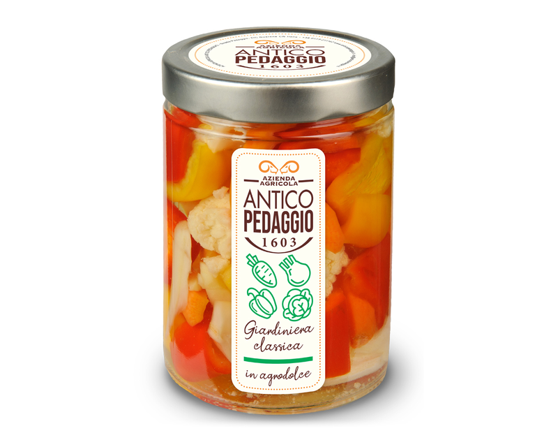 Giardiniera classica in agrodolce