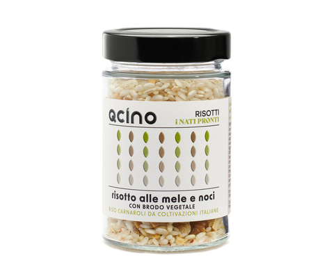 Risotto alle mele e noci Qcino