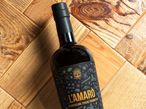 Bottiglia de L'Amaro di Langa Spirit
